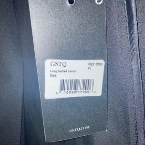 Long belted trench by GSTQ